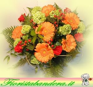 Fiori con caldi colori autunnali...