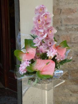 composizione fiori recisi